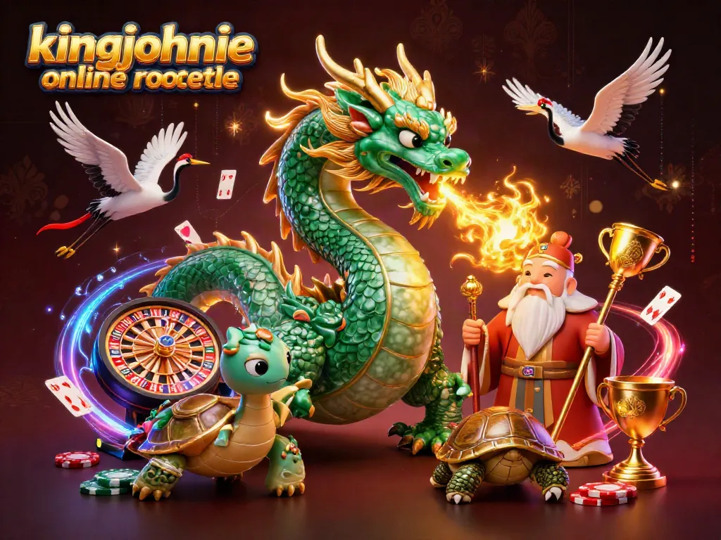 Engage in the kingjohnnie online roulette experience with dynamic casino visuals and vibrant characters.